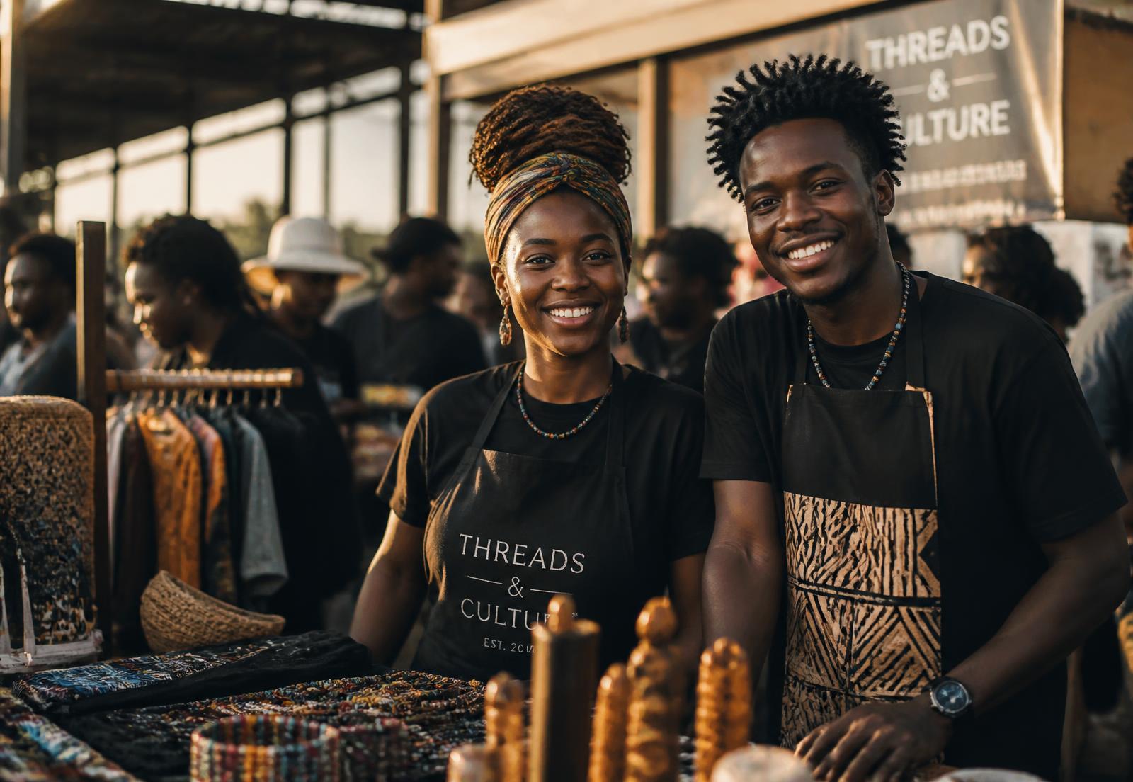 Township entrepreneurs trading at a Pathfinders Buy Local expo